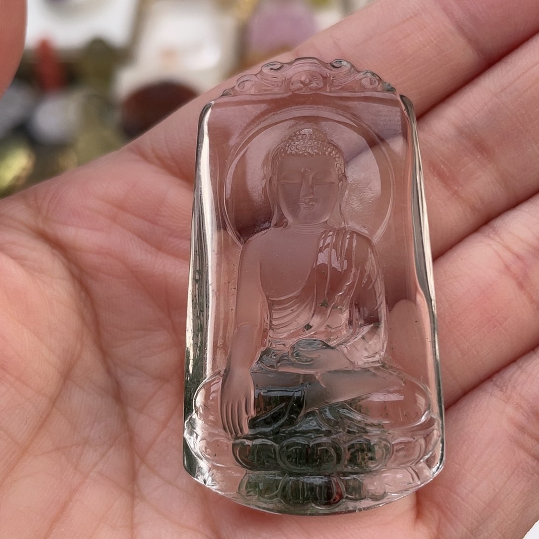 水晶颈饰未镶嵌是**呀定制