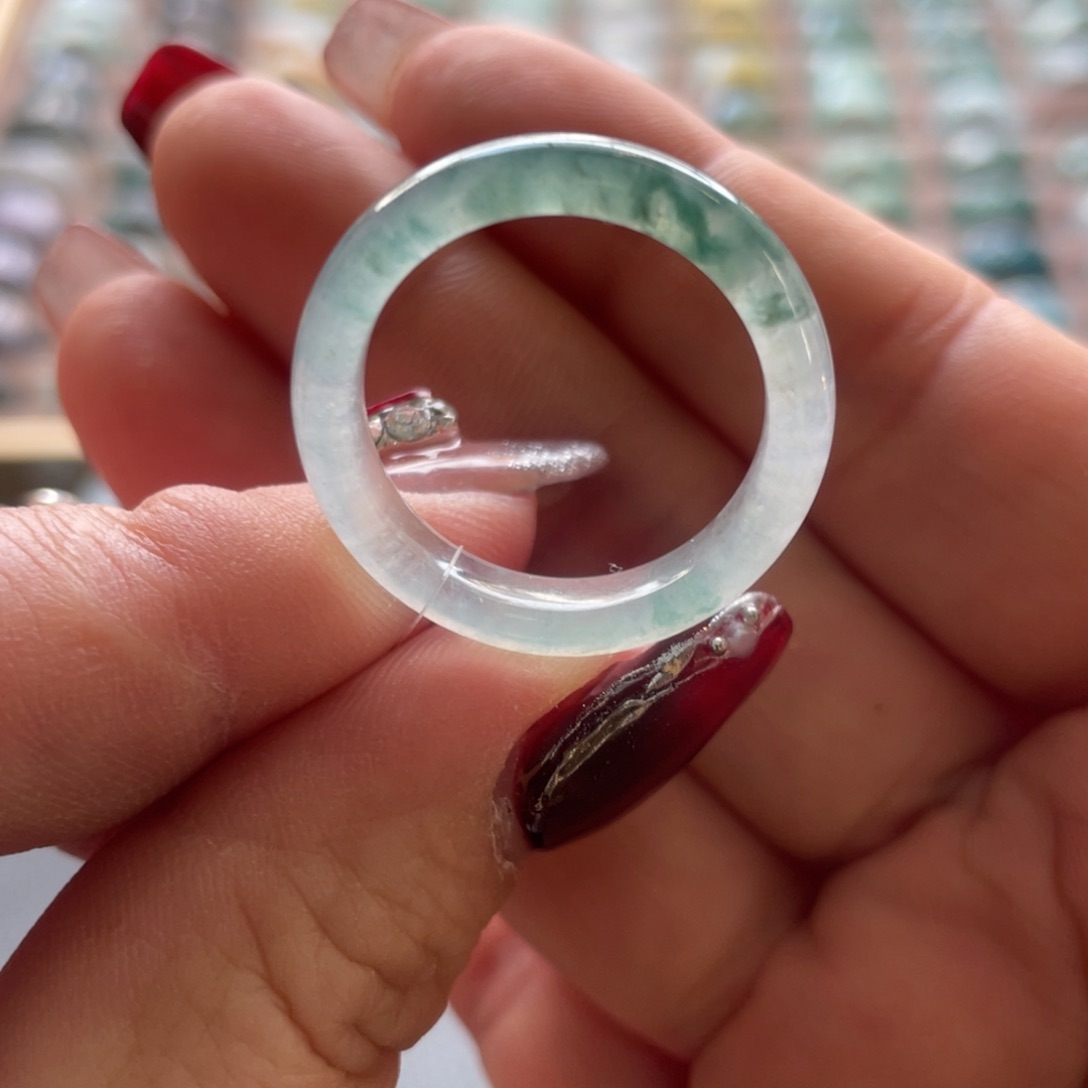 翡翠戒指未镶嵌戒指25