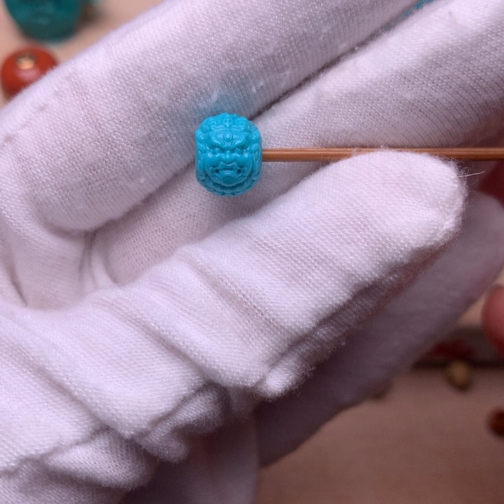 绿松石大黑天9.6未镶嵌