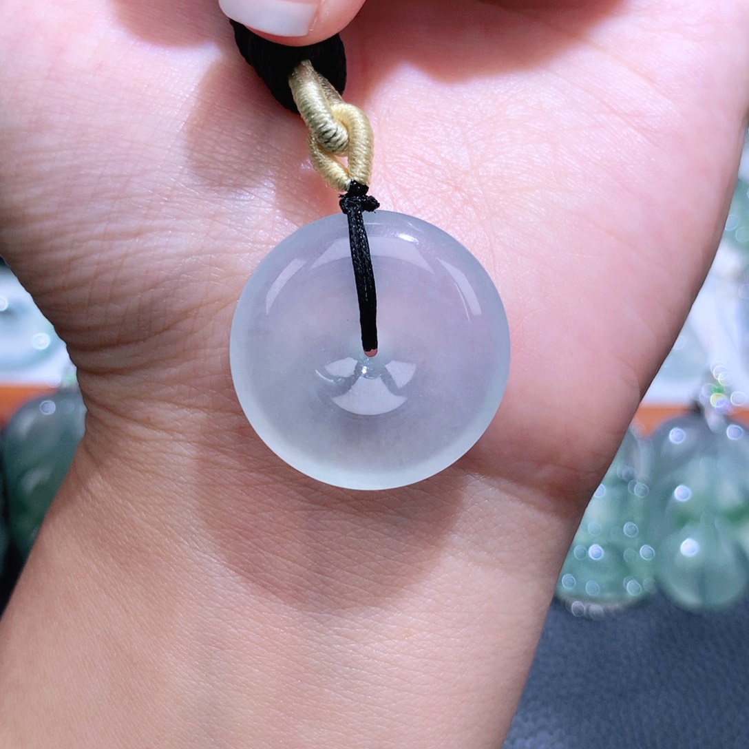 颈饰未镶嵌翡翠扣子