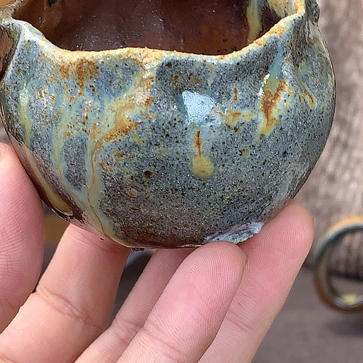 紫砂柴烧纯自然柴烧