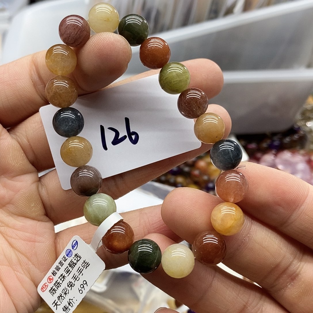 水晶手链未镶嵌天然