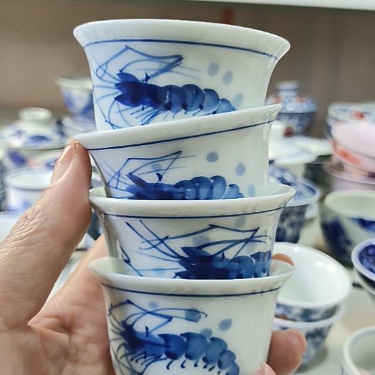 景德镇陶瓷品茗杯