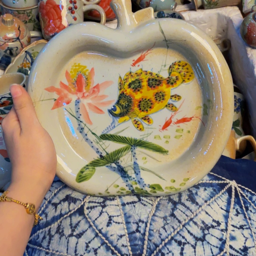 瓷片景德镇陶瓷手工手绘