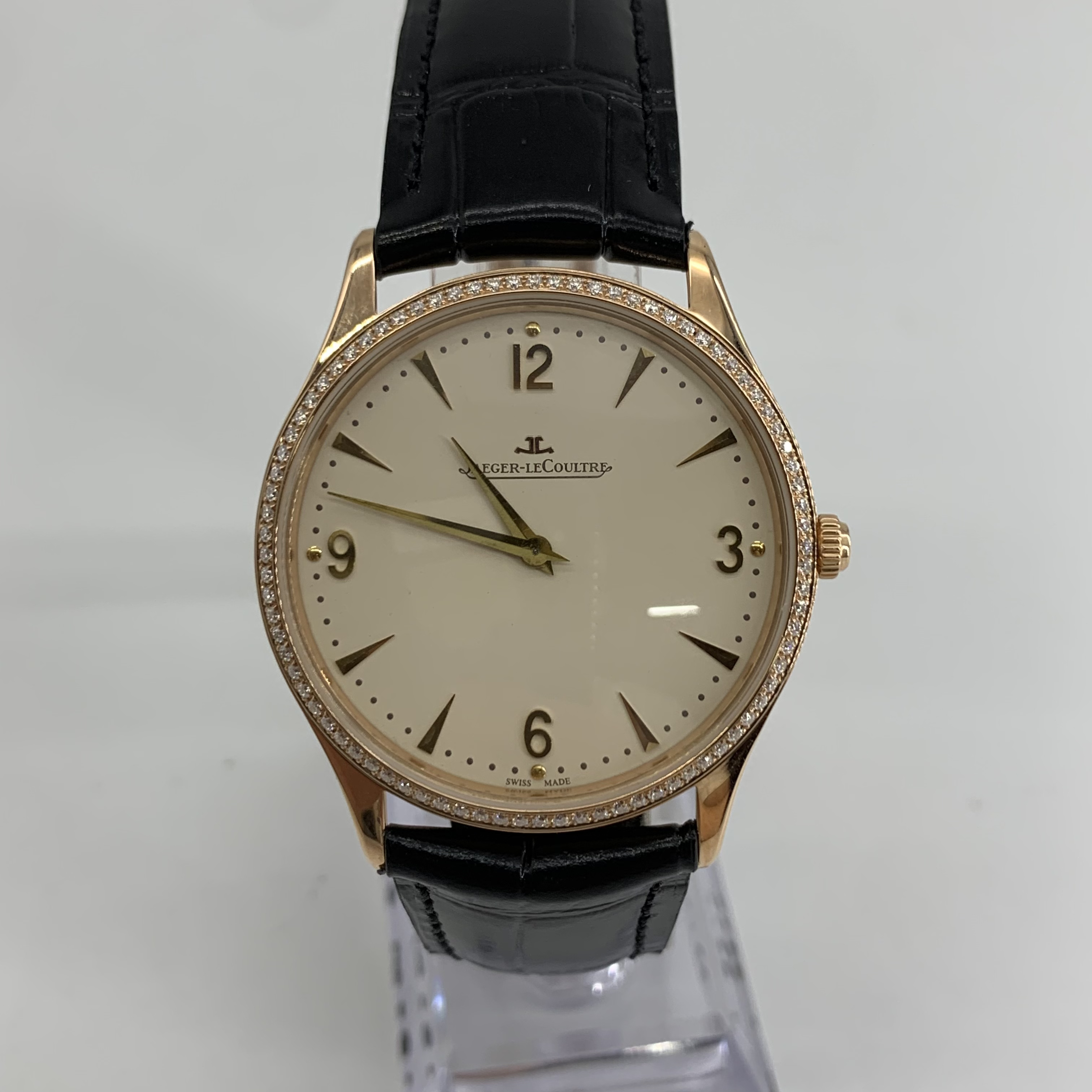 95新 Jaeger-LeCoultre/积家 大师系列手动机械后钻 K金 38mm