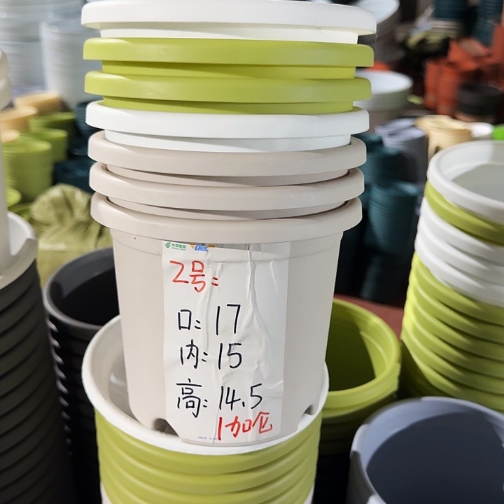 四季2#口径17灰白6个无托