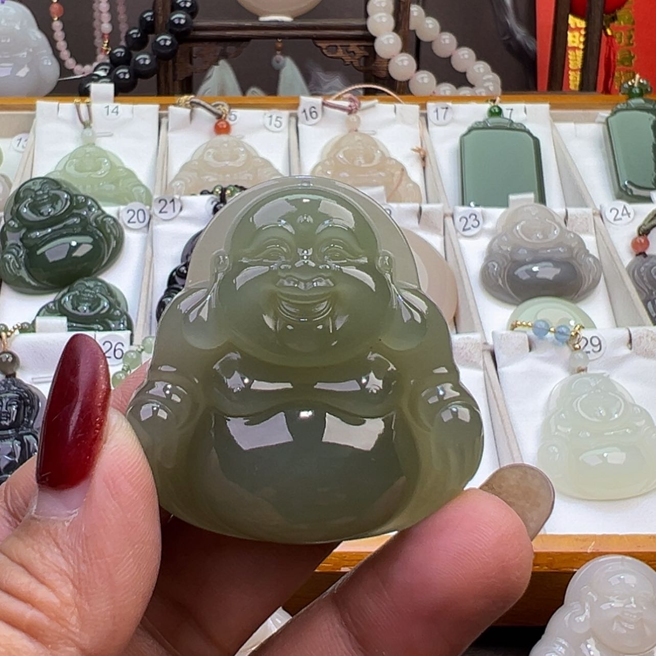 【闪购商品】和田玉颈饰未镶嵌@*