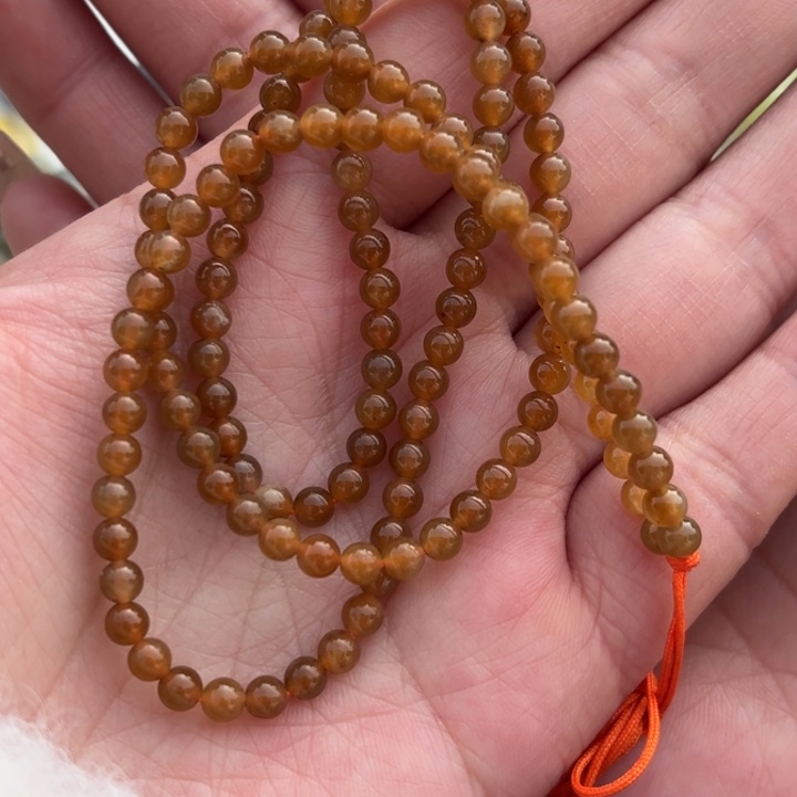 和田玉卡4糖链未镶嵌