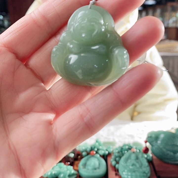 密玉（石英质玉）手链未镶嵌