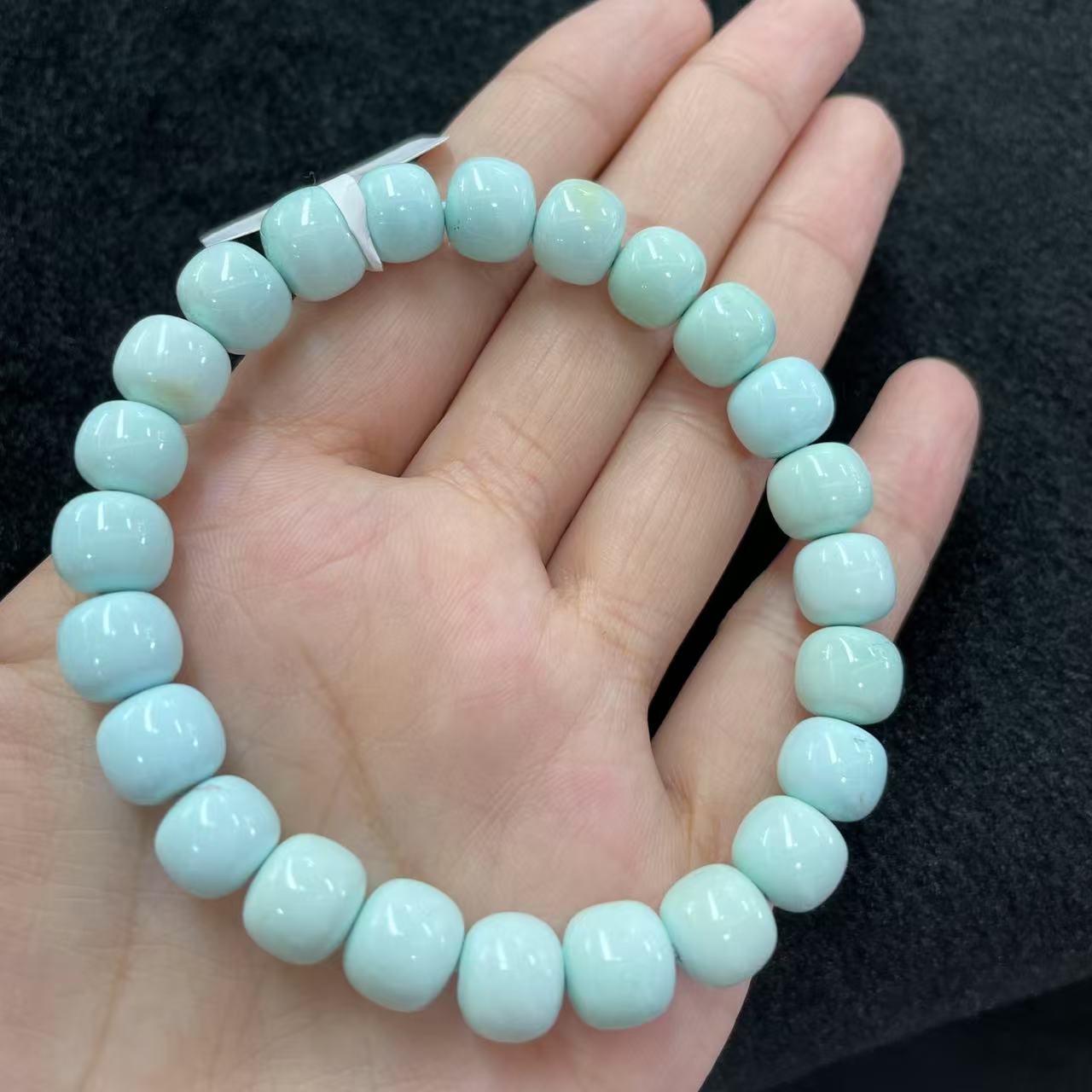 【玉经纶】40469/HQ76-绿松石手串-多样性发其一