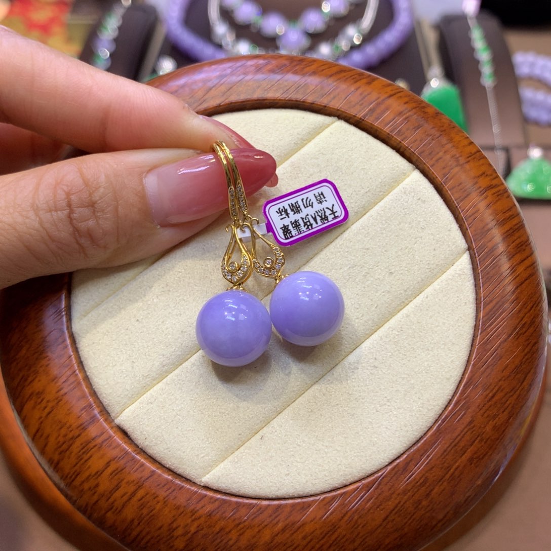 【闪购商品】翡翠18K金镶嵌颈饰翡翠