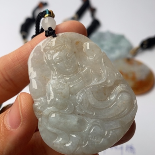 翡翠未镶嵌挂件翡翠