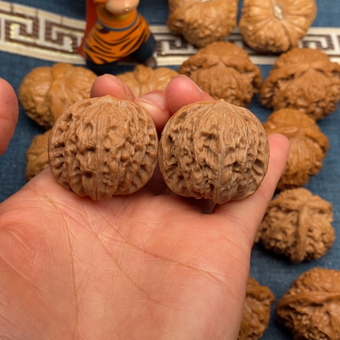 文玩核桃把件34正磨