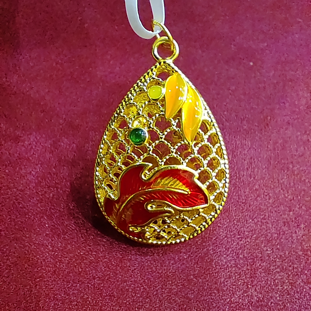 【夏夏专享】足金999 红水滴 GP 1.36 攒金有道