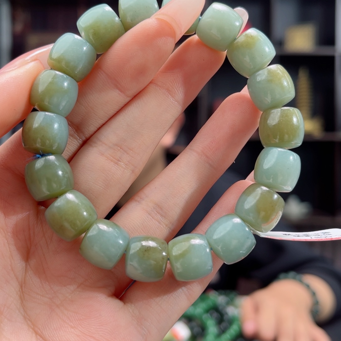 【闪购商品】和田玉手串未镶嵌新疆且末料12多样性拍一发一