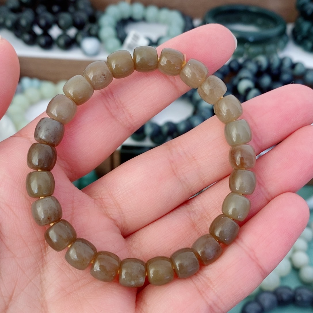 和田玉手链未镶嵌