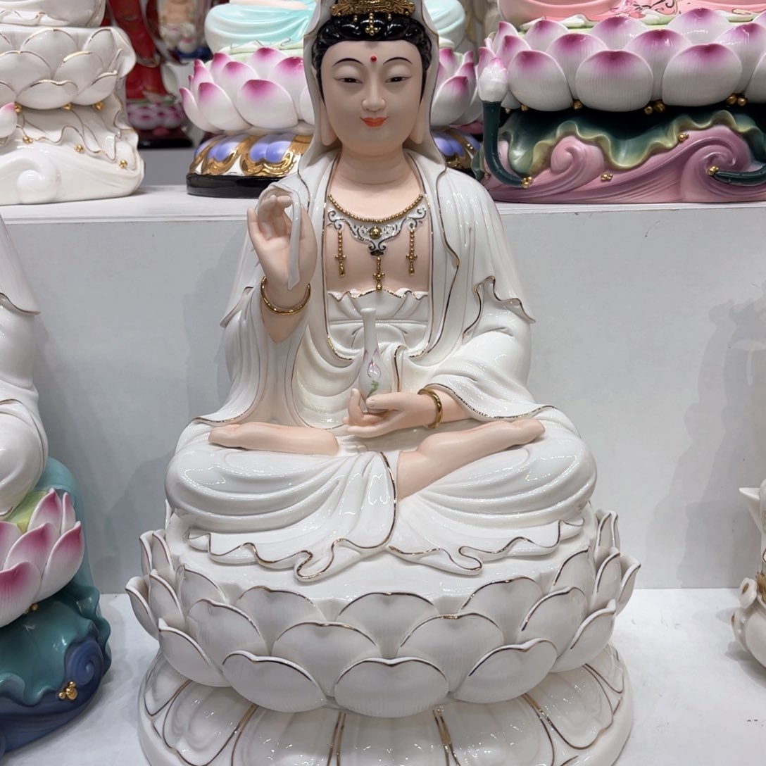 【闪购商品】摆件瓷摆件观音菩萨16
