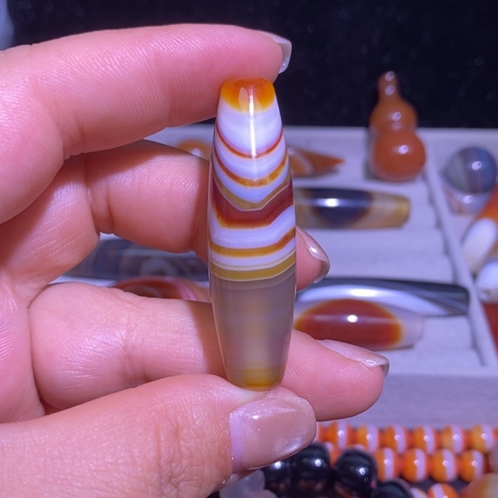 玛瑙/玉髓未镶嵌颈饰