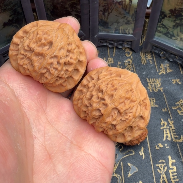 文玩核桃吊坠宫灯43