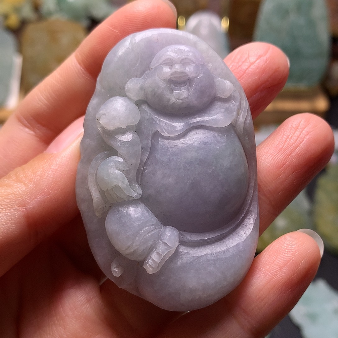 定制翡翠未镶嵌佛