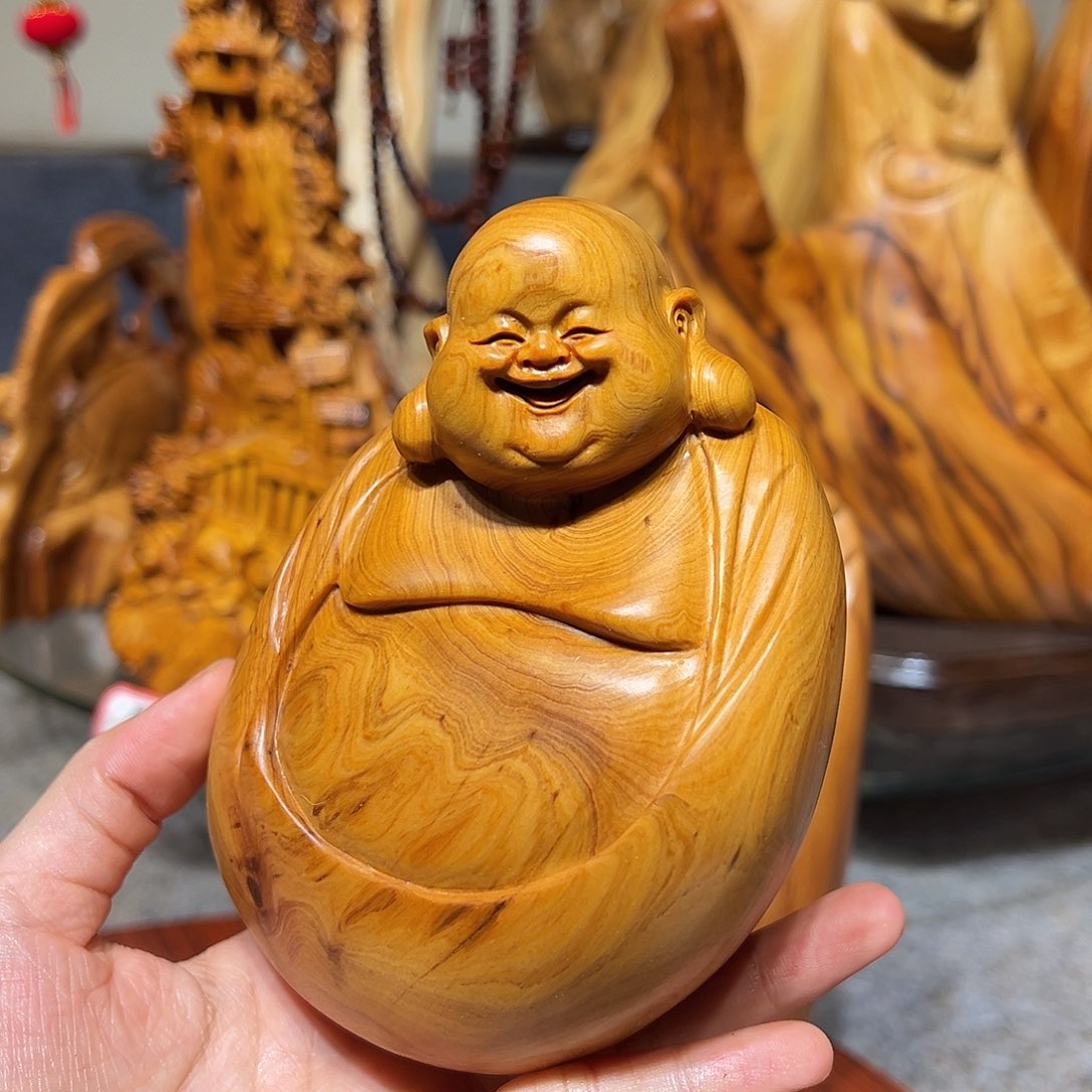 柏木（崖柏）崖柏木手把件摆件