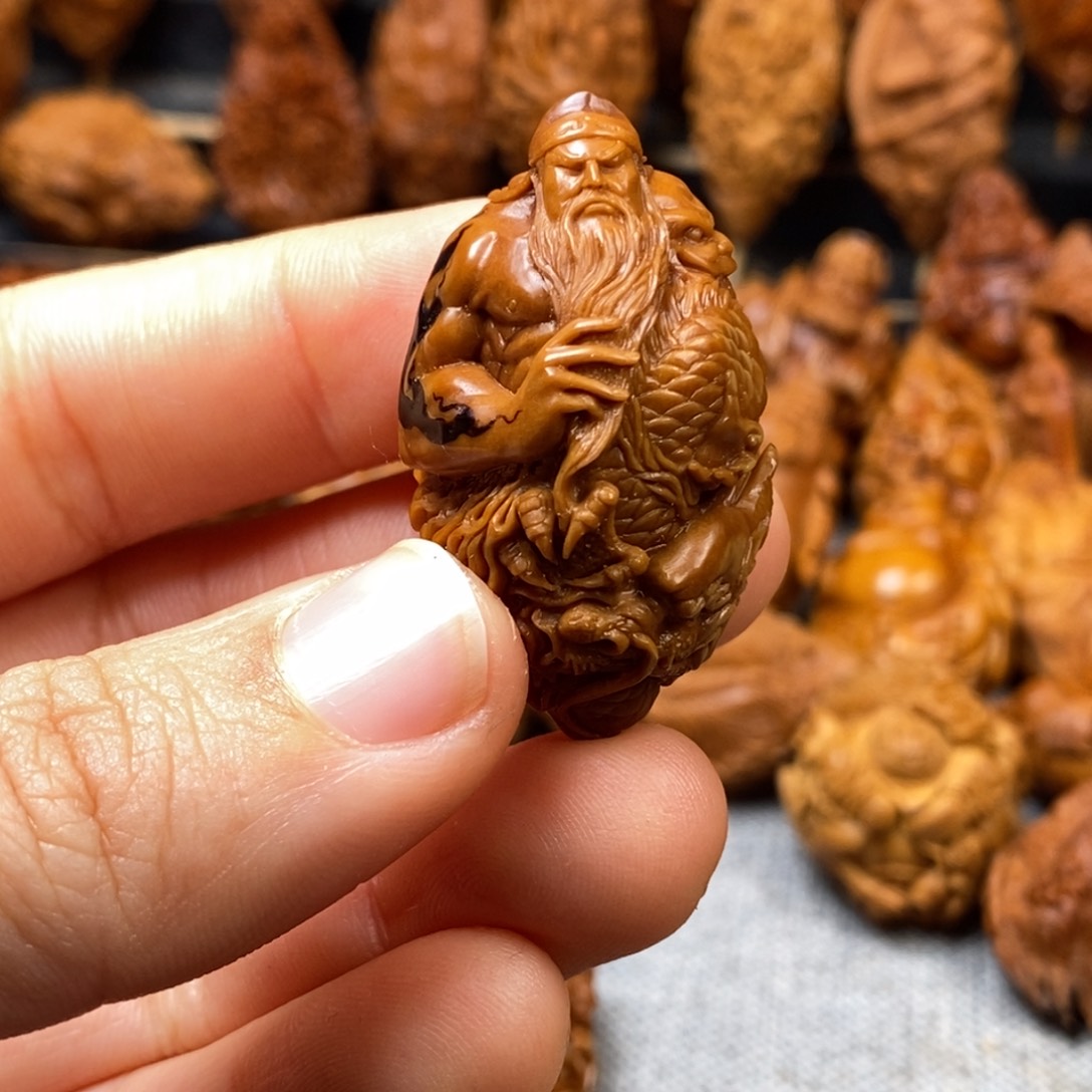 橄榄核手串/手链沉**语核雕单子