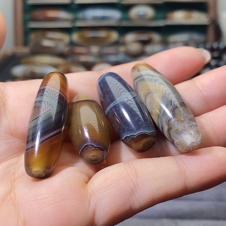 ꧁***꧂玛瑙/玉髓未镶嵌吊坠(不含链)