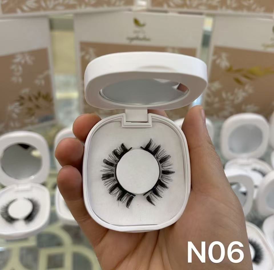零胶水磁吸假睫毛一片式上眼自然轻感可重复用适合初学者