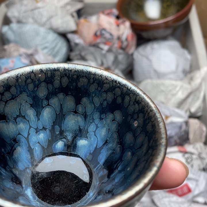 茶盏建窑建盏主人杯 微瑕