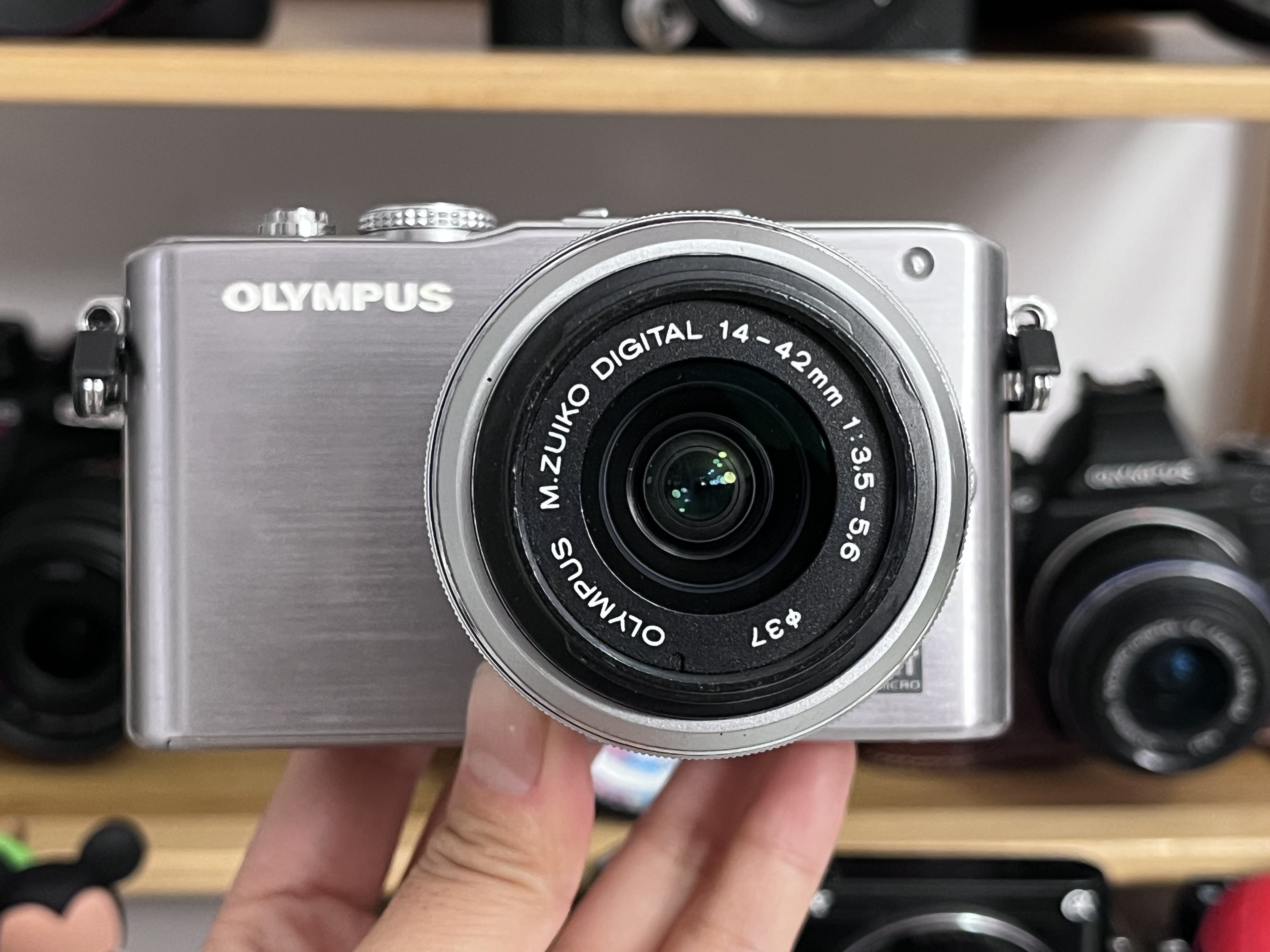9新 Olympus/奥林巴斯 奥林巴斯EPL3金属色套机带翻转屏