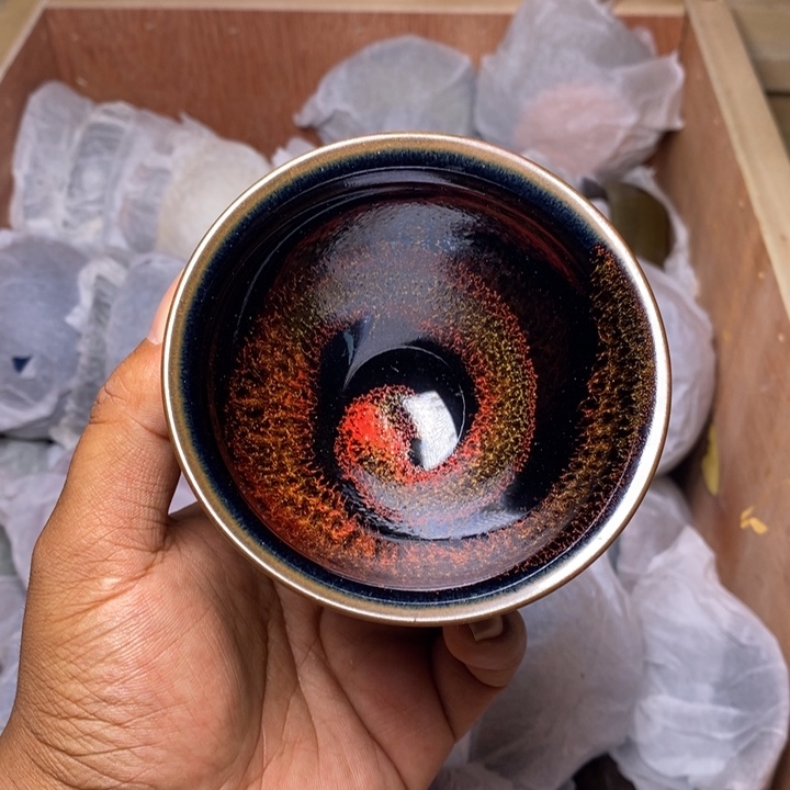 茶盏建盏喝茶主人杯茶杯