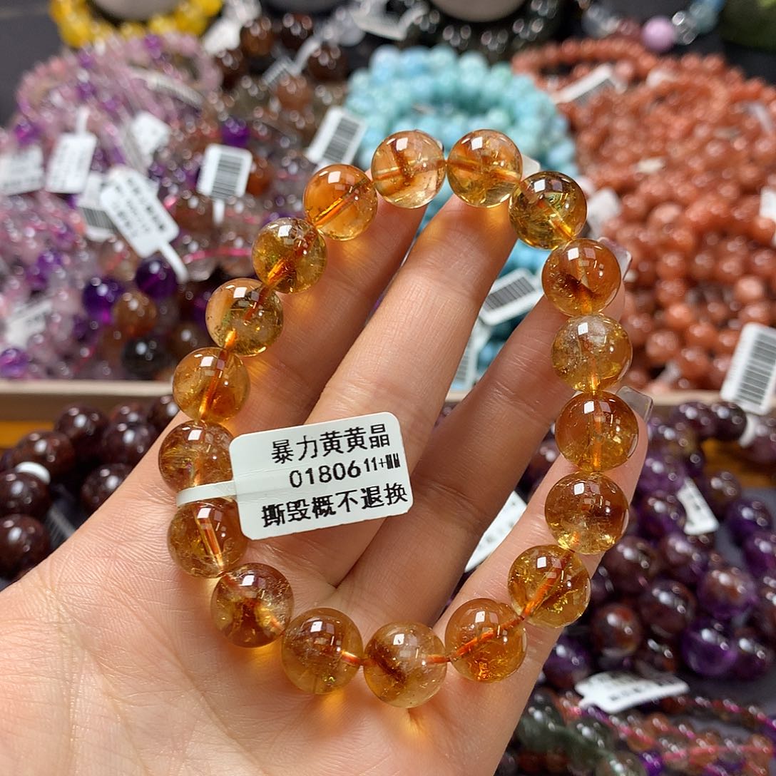 未镶嵌手链水晶，