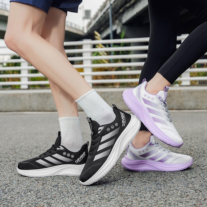 正品啄木鸟秋款透气运动鞋男士潮流百搭休闲鞋女软底减震防滑双11