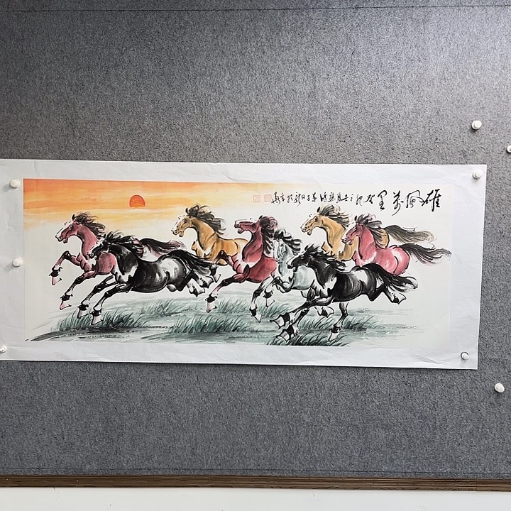 书法作品多次参加