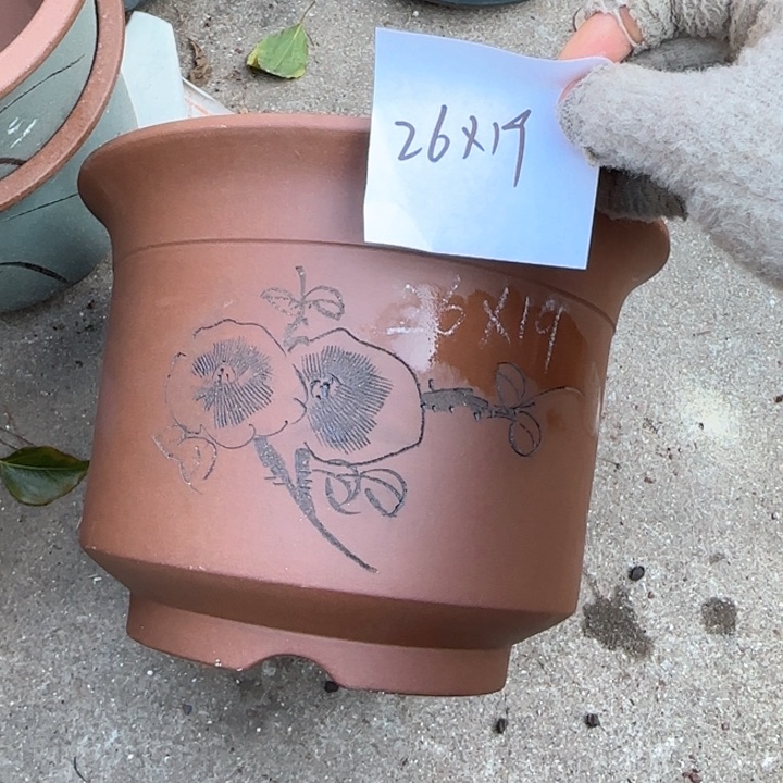 紫砂花盆特价清仓