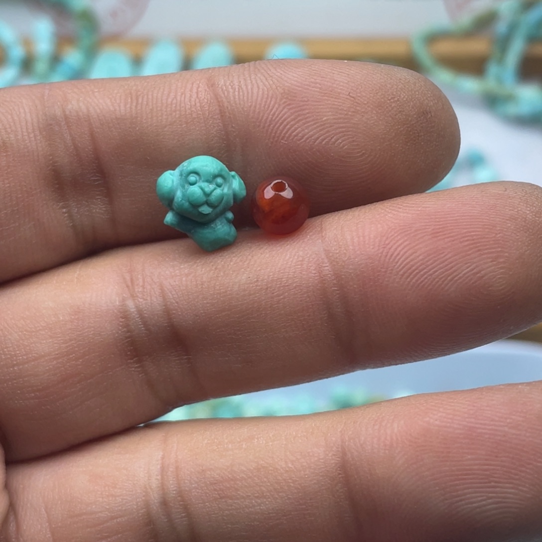 南红玛瑙未镶嵌颈饰103