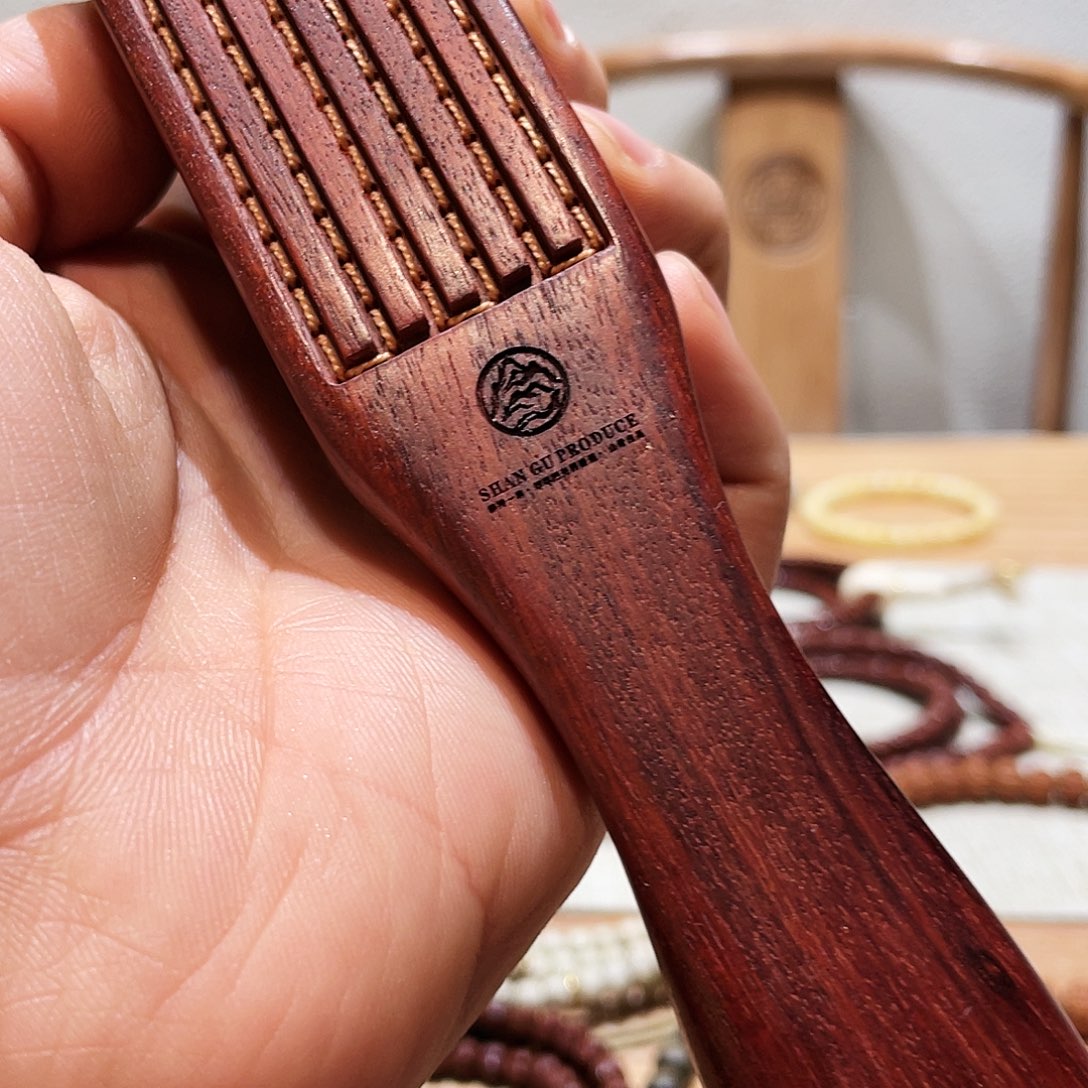 金刚菩提吊坠6排黑毛猪鬃刷