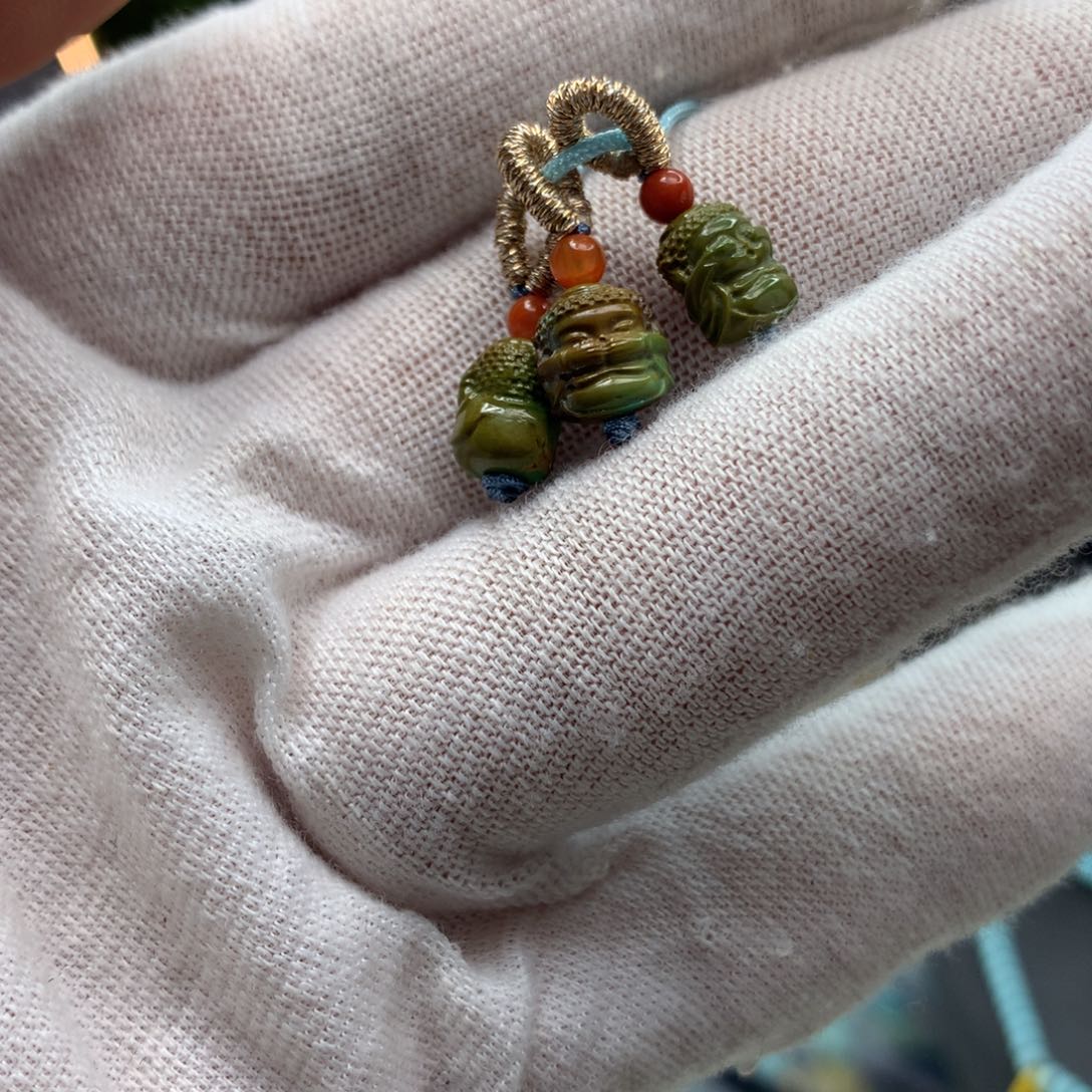 绿松石挂件未镶嵌