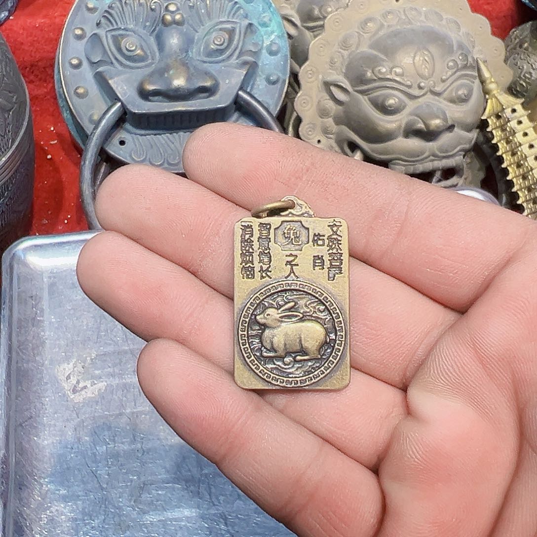 黄铜材质文房摆件