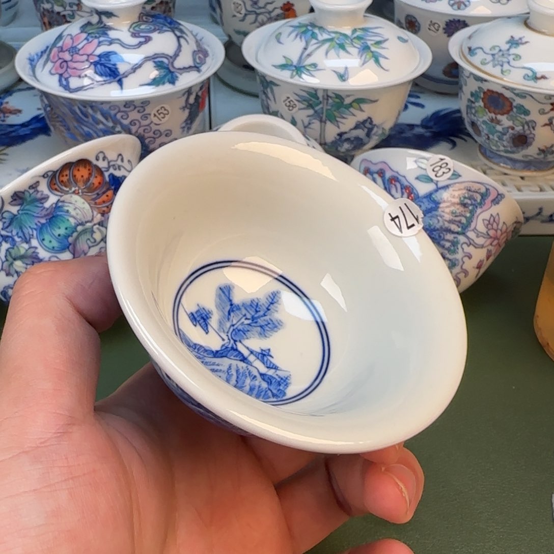 彦祖纯手工手绘茶具174