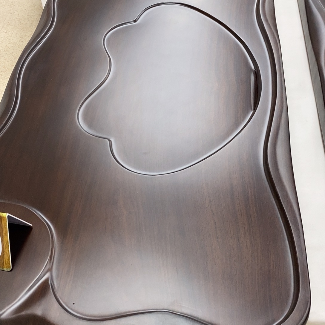 知***一黑檀木如意茶盘91/45