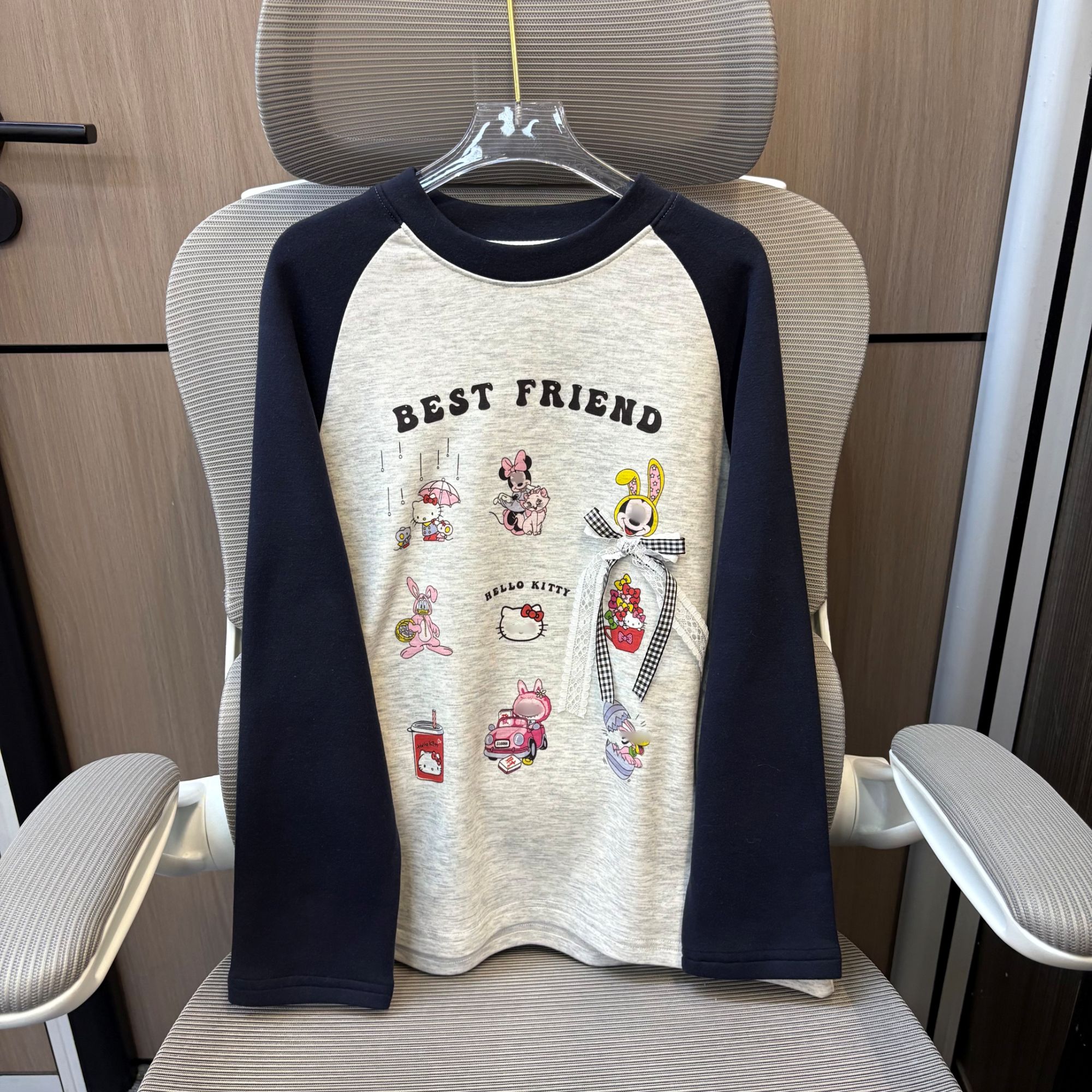 冬款韩范卡通印花冬季加厚女童打底衫 F235 235 R