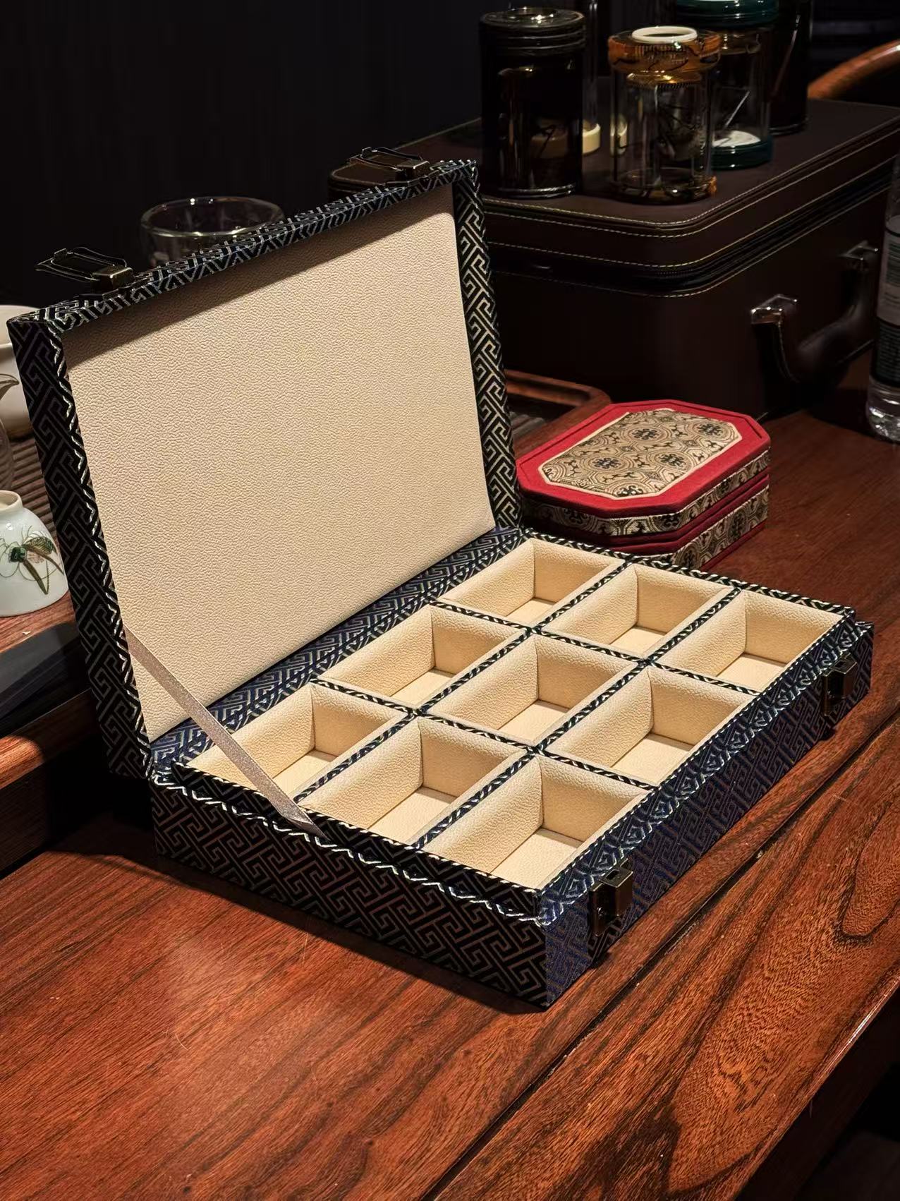 香驿文玩-文玩核桃收纳盒