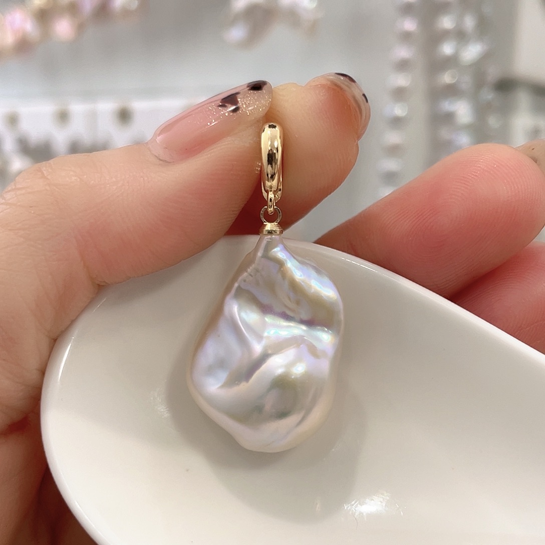 颈饰未镶嵌淡水珍珠