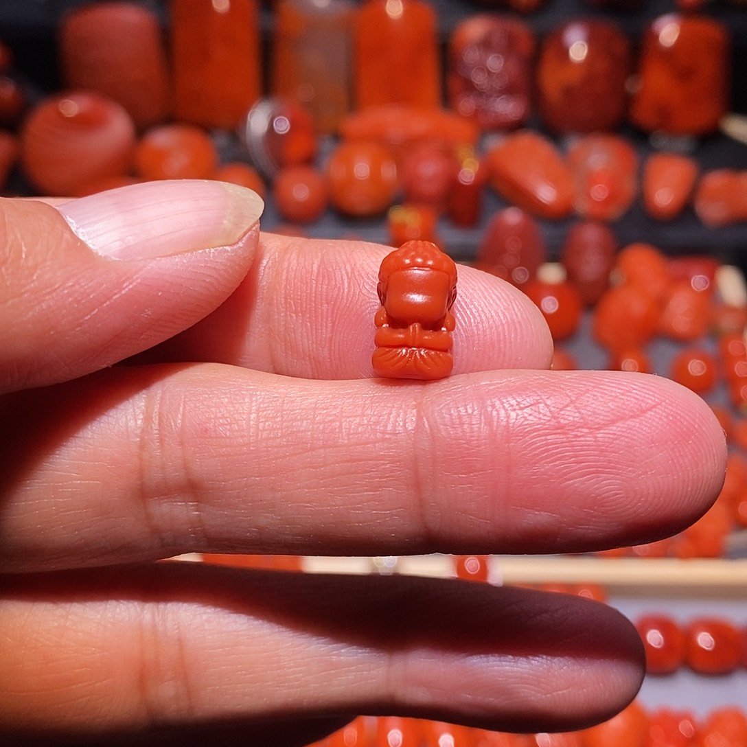 ࿐***࿐南红玛瑙未镶嵌小配饰无相