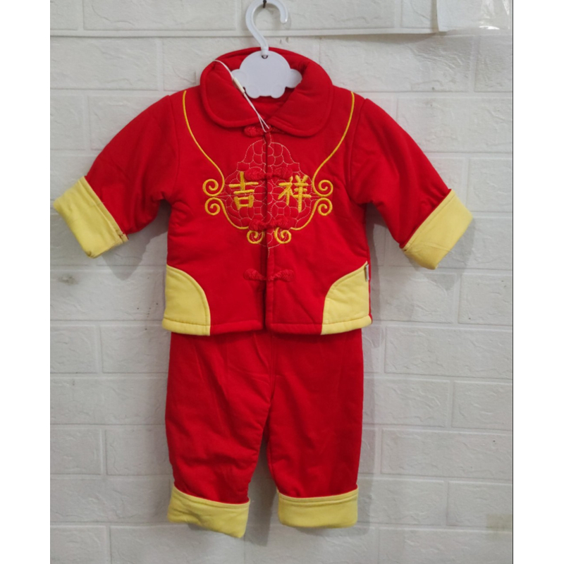 红色拜年服，健福春秋冬季