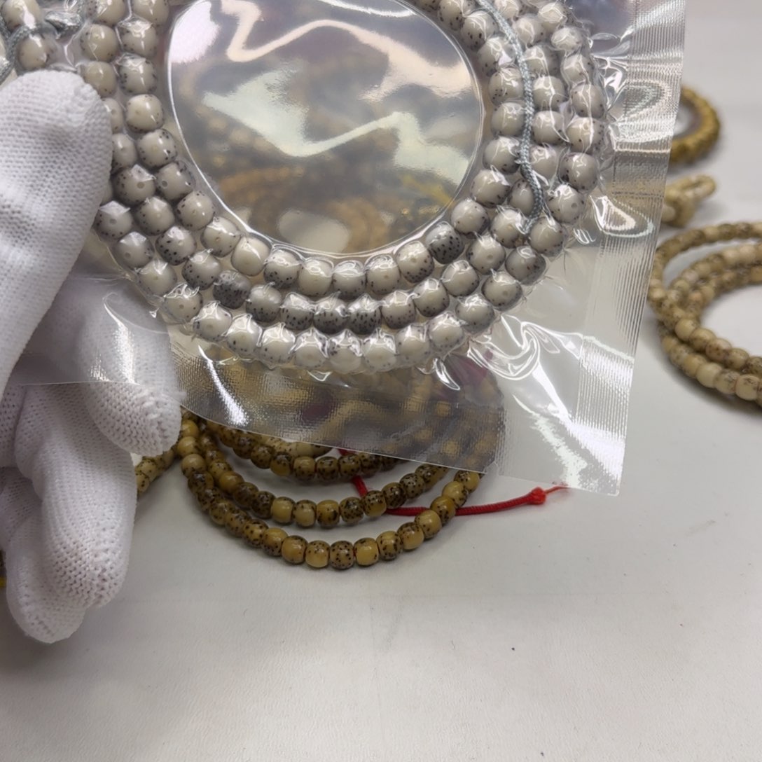 星月菩提手串10梵天冰白卡姿兰大眼睛7左右桶108