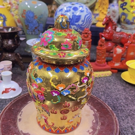 瓷片摆件家居设计的设计