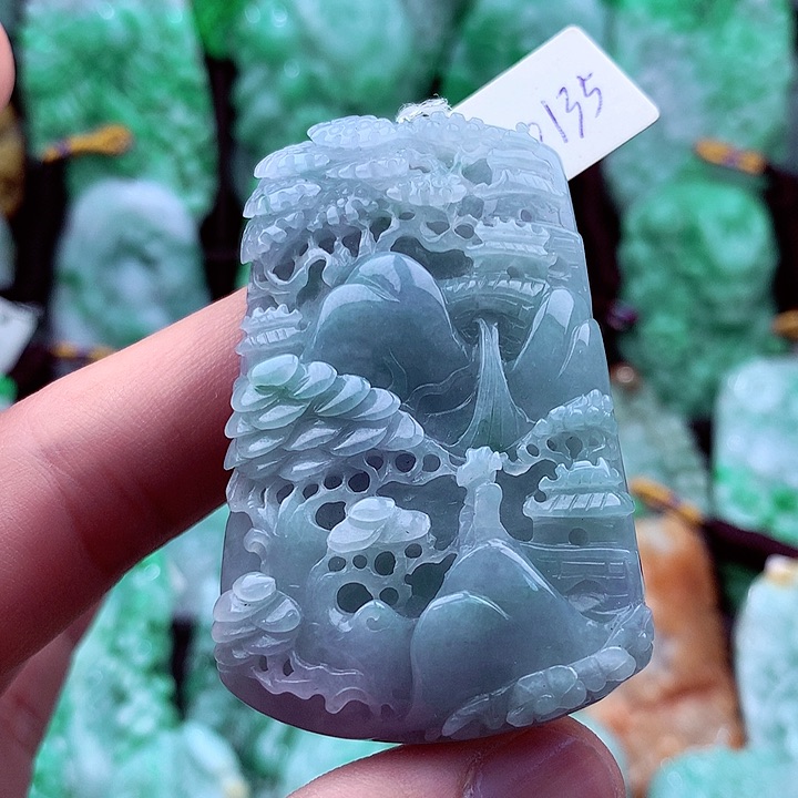 翡翠吊坠(不含链)未镶嵌