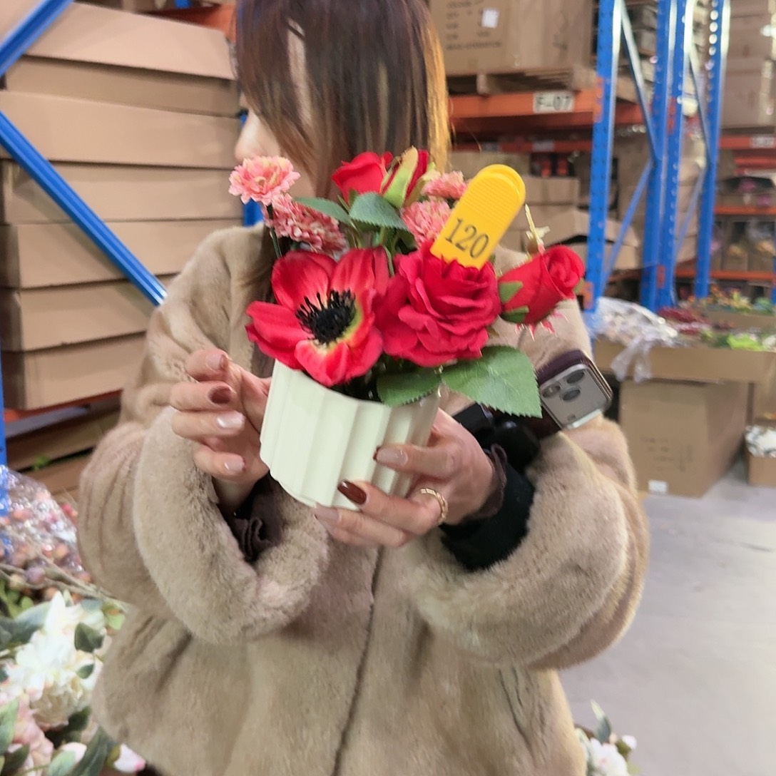 120号「闪购」仿真花，公主请下单